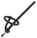 You2Toys Silicone Urethral System with Removable Stopper 12.7 cm Black