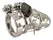Zado Stainless Steel Secure Comfort System 9.5cm Adjustable Rings