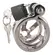 Zado Stainless Steel Secure Comfort System 9.5cm Adjustable Rings