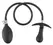You2Toys Inflatable Plug Metal Core Black 8cm Silicone Training Model