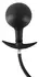 You2Toys Inflatable Plug Metal Core Black 8cm Silicone Training Model