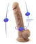 SilexD Model 1 Silicone-Coated Flexible Intimate Device 18.8 cm Beige