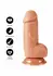 Inferno анатомично PVC дилдо за страпон, 14 см