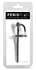 Mystim Glans Ring Intimate Urethral Dilator Silicone 12cm Black