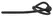 Mystim Glans Ring Intimate Urethral Dilator Silicone 12cm Black