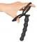 Black Velvets Intimate Silicone Ring Set with Beaded Extension 19cm