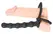 Black Velvets Intimate Silicone Ring Set with Beaded Extension 19cm