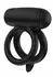 EXTREME Elite Power Twin C-Ring Black Silicone Dual Support System