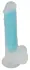 You2Toys Glow in the Dark Intimate Silicone Device 20.5cm Turquoise