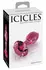 Pipedream Icicles No. 79 Pink Glass Anal Plug with Diamond Stopper 9cm