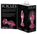 Pipedream Icicles No. 79 Pink Glass Anal Plug with Diamond Stopper 9cm