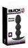 Black Velvets Intimate Beads 145g Silicone Soft Touch Black 13.3cm