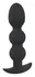 Black Velvets Intimate Beads 145g Silicone Soft Touch Black 13.3cm