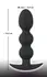Black Velvets Intimate Beads 145g Silicone Soft Touch Black 13.3cm