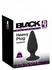 Black Velvets Heavy Plug M 75g - Silicone Anal Plug, Medium Size