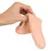 Nature Skin Extension Sleeve 21cm Anatomical TPE, Beige