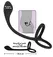 Black Velvets Advanced 3-in-1 Silicone Intimate System 22.5 cm Black