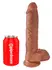 Pipedream King Cock 10 Inch Intimate Machine with Suction Cup Tan