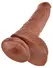 Pipedream King Cock 10 Inch Intimate Machine with Suction Cup Tan