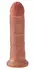 Pipedream King Cock 8 Inch Intimate Model Tan PVC 21.5 cm
