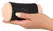 Nature Skin Double-Ended Intimate Device TPE Black Sleeve 14.3cm