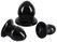 You2Toys Anal Trainer Plug Set Black TPR, 3 Sizes, Easy-Insert Design