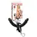 Fetish Fantasy Double Delight Strap-On Vibrating System, Black, 15 cm