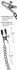 You2Toys Adjustable Metal Chain with Nipple Pressure Clips 40cm