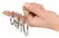 Bad Kitty Professional 5-Piece Metal Ring Set - Polished Carbon Steel