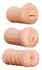 You2Toys To-Go Trio Compact Intimate Sleeve Set, Flexible TPR, 11cm