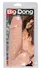 Rebel Flexible Anatomical Model with Support Base 20cm PVC Beige