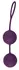 Sweet Smile XXL Weighted Silicone Duo Balls, 21.5 cm, Purple