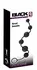 Black Velvets Silicone Intimate Bead Chain 40cm Black Flexible Design
