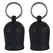 You2Toys Nipple Sucker Set Black - Silicone & Metal, 2.1 cm Inner O