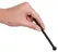 Mystim Black Silicone Urethral Dilator Hollow Flexible 11.8cm O0.7cm