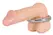 Mister B Magnetic Steel Ring 45 mm - Secure Weighted Design, Silver