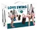 Love Swing регулируема люлка за секс, черна, 180 см