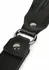 Hidden Desire Masters Genuine Leather Flogger - Premium Handle, Black