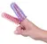 You2Toys Mandy Finger Sleeves Set Pink & Purple Textured 8cm