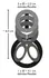 Bad Kitty Multi-Ring Support System Smoke Flexible TPE 7cm