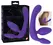 You2Toys Duo Intimate System Silicone Purple 20cm Multi-Plug Design