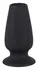 You2Toys Lust Tunnel Plug M Silicone Hollow Plug Black 10 cm