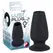 You2Toys Lust Tunnel Plug M Silicone Hollow Plug Black 10 cm