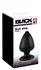 Black Velvets Extra Large Silicone Intimate Plug with Suction Base 14cm