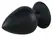 Black Velvets Extra Large Silicone Intimate Plug with Suction Base 14cm
