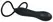You2Toys Anal Plug Silicone Black 15 cm Dual Loop System