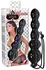 Black Jacks анален разширител с топки и връв, PVC, 18 см