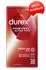 Durex Feel Ultra Thin 10 pcs - Extra Thin, Lubricated, Transparent Condoms