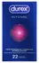 Durex Intense Orgasmic Condoms 22 pcs Mint Flavour Ribbed & Dotted 56mm