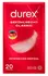 Durex Gefuhlsecht Class 20-Pack - Ultra-Thin Anatomical Condoms